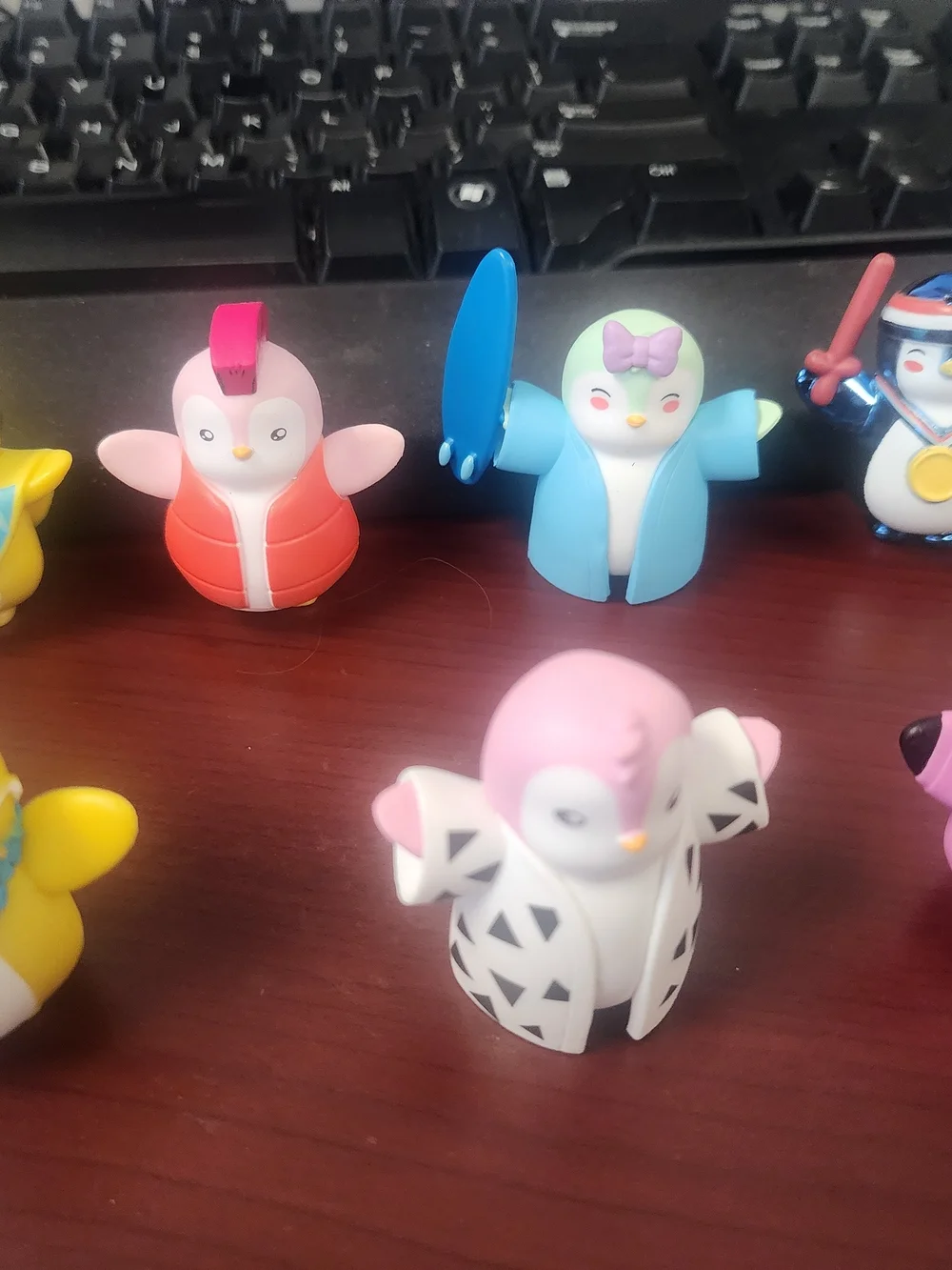 Assorted Animal Character Toy Figure Pack - Multicolor